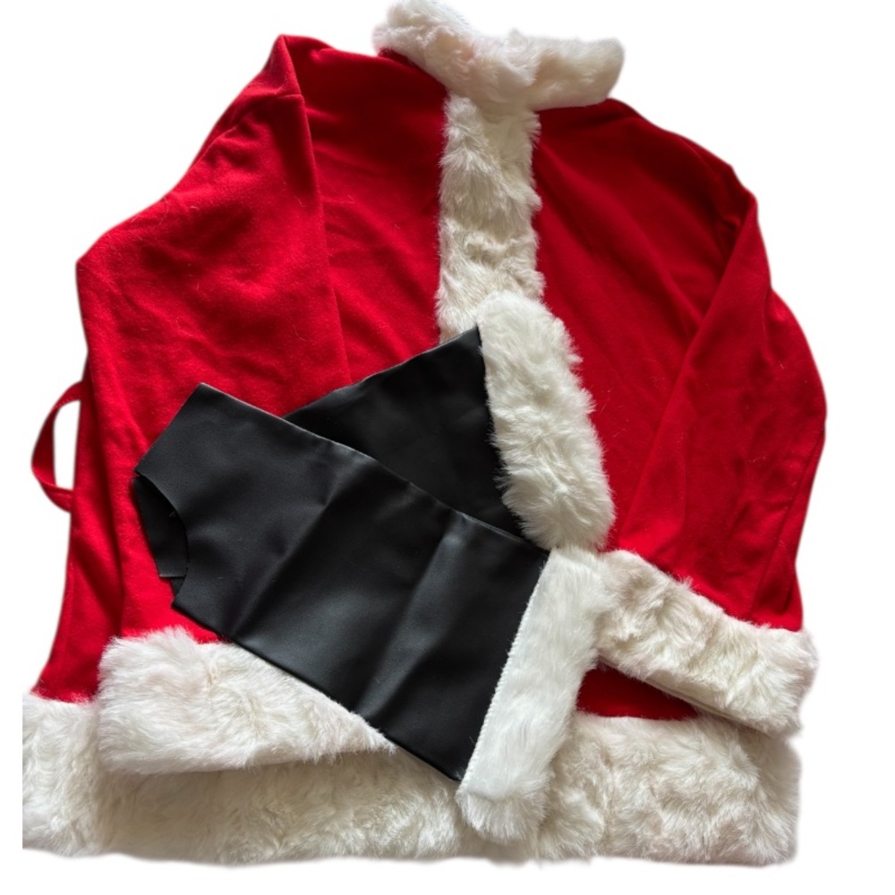 NWT 2PCS HALCO Professional Santa Outfit. Size L